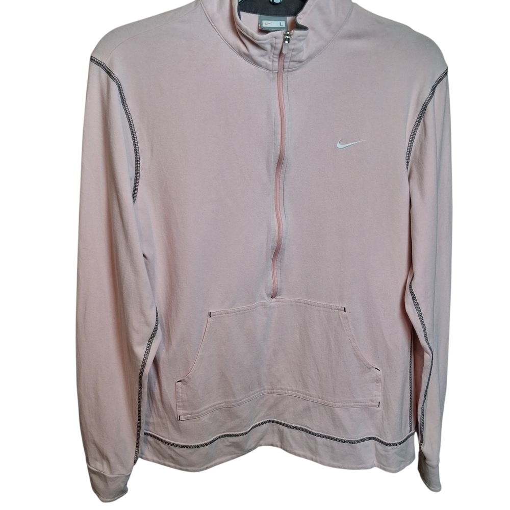 Nike Women's Sportswear Club  Pullover Sweatshirt Vintage Y2K Sz L Athletic